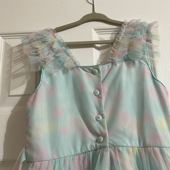 Jona Michelle Colorful Tulle Dress - Picture 4 of 7